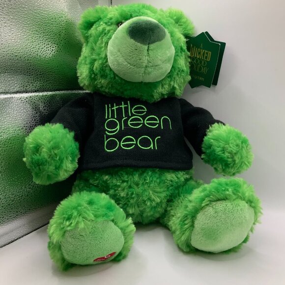 WICKED "Little Green Bear" Bloomingdale's GUND Exclusive 2024 13-inch Plush - Picture 2 of 7
